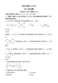 湖北省武汉市武钢三中2022-2023学年高二下学期5月月考化学试题（解析版）