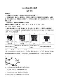 湖南省湘东九校2023-2024学年高三化学上学期11月联考试卷（Word版附答案）