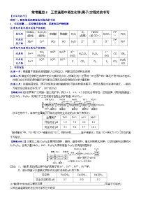 2023届高三化学二轮复习  05  常考题空5  工艺流程中化学(离子)方程式的书写