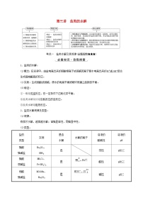 高考化学一轮复习第八章水溶液中的电离平衡第三讲盐类的水解学案