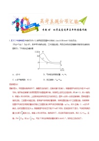 十年(13-22)高考化学真题分类汇编专题42  化学反应速率与平衡图像问题（含解析）