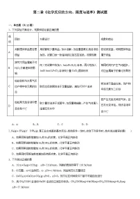 高中化学沪科技版（2020）选择性必修1化学反应的方向习题