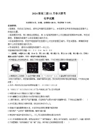 广东省江门市2023-2024学年高三上学期11月大联考化学试题（Word版附解析）