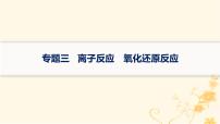 适用于新高考新教材2024版高考化学二轮复习专题3离子反应氧化还原反应课件