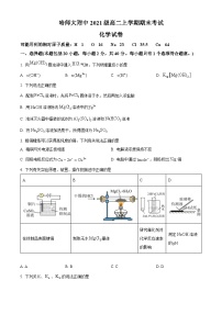 黑龙江省哈尔滨师范大学附属中学2022-2023学年高二上学期期末考试化学试题（含答案解析）