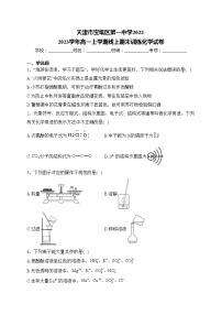 天津市宝坻区第一中学2022-2023学年高一上学期线上期末训练化学试卷(含答案)