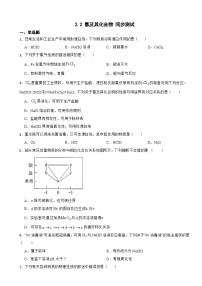 人教版 (2019)必修 第一册第二章 海水中的重要元素——钠和氯第二节 氯及其化合物课时训练