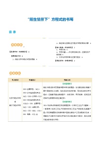 重难点突破++“陌生情景下”方程式的书写-2024年高考化学二轮复习讲练测（新教材新高考）