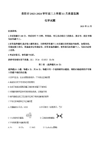 贵州省贵阳市2023-2024学年高二上学期11月质量监测化学试卷含答案