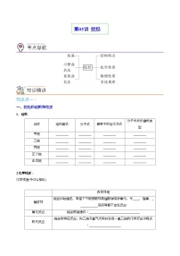 选择性必修3第一节 烷烃精品学案及答案