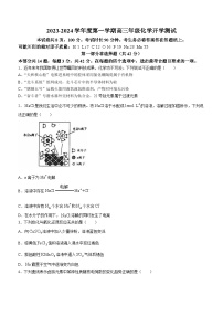 北京市中关村中学2023-2024学年高三上学期开学考试化学试卷+