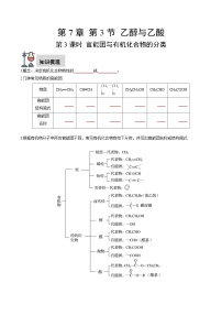 高中化学人教版 (2019)必修 第二册第三节 乙醇与乙酸第3课时精练