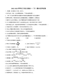 2022-2023学年辽宁省大连高一（下）期末化学试卷(含详细答案解析)