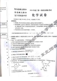 东北三省三校2024年高三一模化学试题和答案