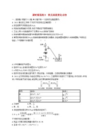 适用于新高考新教材广西专版2024届高考化学一轮总复习第三章金属及其化合物课时规范练9铁及其重要化合物