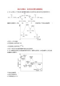 适用于新高考新教材广西专版2024届高考化学一轮总复习热点专项练8化学反应历程与能量变化