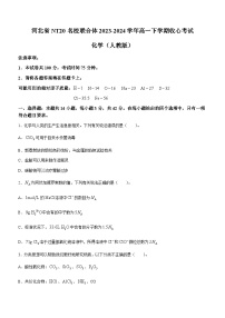 河北省NT20名校联合体2023-2024学年高一下学期收心考试化学试题（word含部分解析）