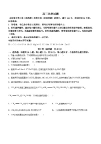 2024德州高三下学期开学摸底考试化学含答案