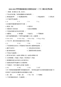 2022-2023学年陕西省西安市阎良区高二（下）期末化学试卷（含详细答案解析）