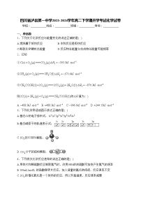 四川省泸县第一中学2023-2024学年高二下学期开学考试化学试卷(含答案)