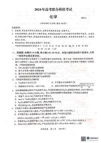 广西壮族自治区河池市2023-2024学年高三高考联合模拟考试化学试题