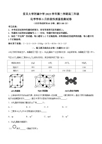 上海市复旦大学附属中学2023-2024学年高三下学期3月阶段性质量检测化学试题