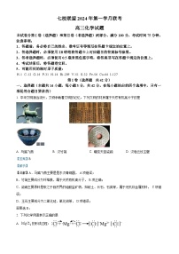 重庆市七校联盟2023-2024学年高三下学期第一次月考化学试题（Word版附解析）