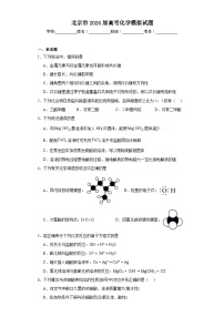 北京市2024届高考化学模拟试题