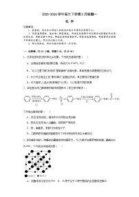 2024漯河高级中学高三下学期3月月考试题化学含解析