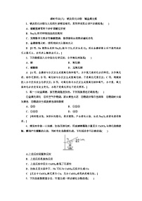 人教版新教材高三化学一轮复习8 课时作业(八)