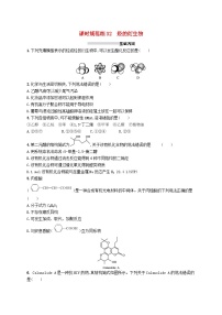 2025届高考化学一轮复习专项练习课时规范练32烃的衍生物