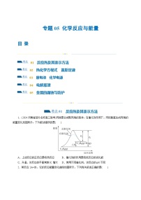 专题06  化学反应与能量(练习)-高考化学二轮复习讲练测（新教材新高考）