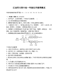 江西省南昌市江西师范大学附属中学2023-2024学年高一下学期化学素养测试试题（Word版附解析）