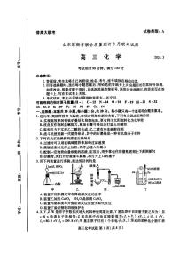 2024年山东新高考高三下学期3月联合质量测评联考化学试题及答案