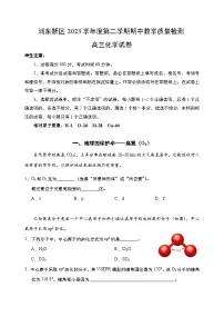 2024年上海市浦东新区高三下学期高考二模化学试题含答案