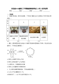 河北省2024届高三下学期省级联测考试（3月）化学试卷(含答案)