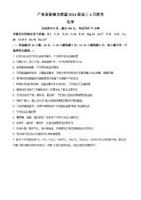 广东省新南方联盟2024届高三下学期4月联考化学试题（原卷版+解析版）