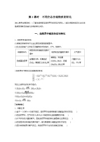 高中化学人教版 (2019)必修 第二册实验活动5 不同价态含硫物质的转化优质第3课时学案