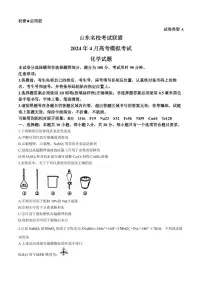 2024届山东名校考试联盟高三二模化学试题+答案