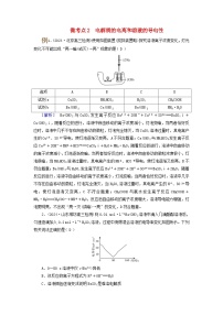 2025版高考化学一轮总复习提升训练第一章化学物质及其变化第二讲离子反应和离子方程式考点一电解质及其电离微考点二电解质的电离和溶液的导电性