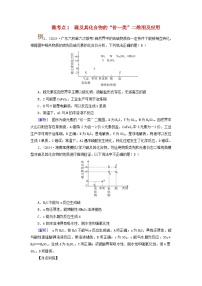 2025版高考化学一轮总复习提升训练第四章非金属及其化合物第十二讲考点三不同价态含硫物质的转化微考点一硫及其化合物的“价_类”二维图及应用