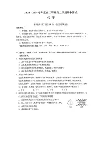 河北省保定市定州市2023-2024学年高二下学期4月期中考试化学试题