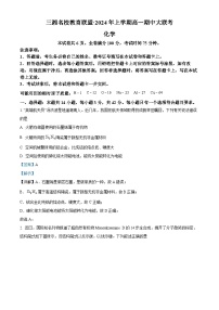 湖南省名校联考联合体2023-2024学年高一下学期4月期中考试化学试卷（Word版附解析）