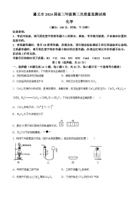 2024届贵州省遵义市高三下学期三模化学试题