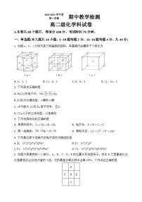 广东省潮州市松昌中学2023-2024学年高二下学期期中考试化学试题