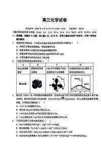 湖北省鄂东南省级示范学校2024届高三下学期5月模拟考试化学试卷（图片版）
