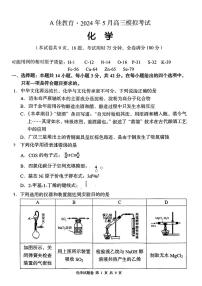 湖南省A佳教育2023-2024学年高三下学期模拟考试化学试题