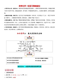 知识清单10  氯及其重要化合物-【知识清单】最新高考化学一轮复习知识讲义