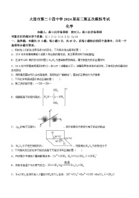 2024届辽宁省大连市第二十四中学高三下学期第五次模拟化学试卷