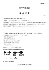 山东省泰安市2024年(届)高三年级四模化学试卷+答案